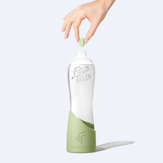 Eco-Friendly, Plastic Free and Non-Toxic Bathroom Cleaner Starter Kit from FabTab