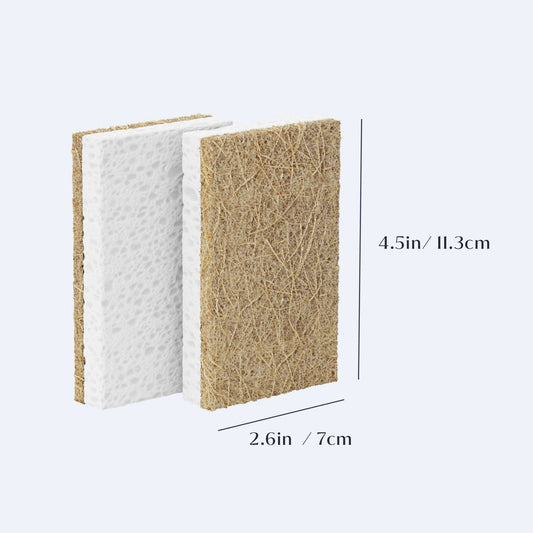 Eco-Friendly, Plastic Free and Non-Toxic Coconut Scrubbing Sponges from FabTab