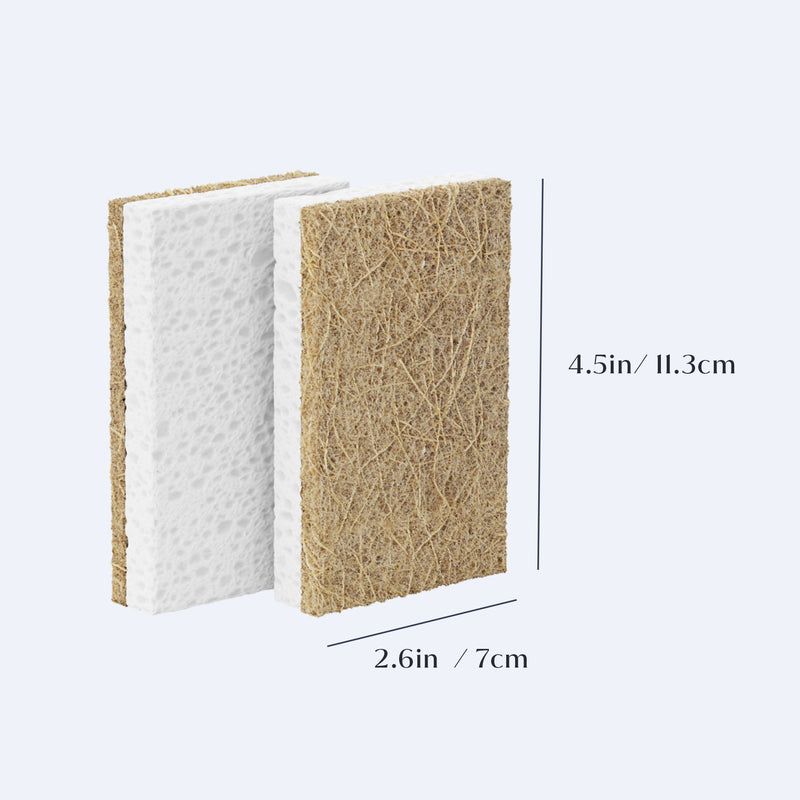 Eco-Friendly, Plastic Free and Non-Toxic Coconut Scrubbing Sponges from FabTab