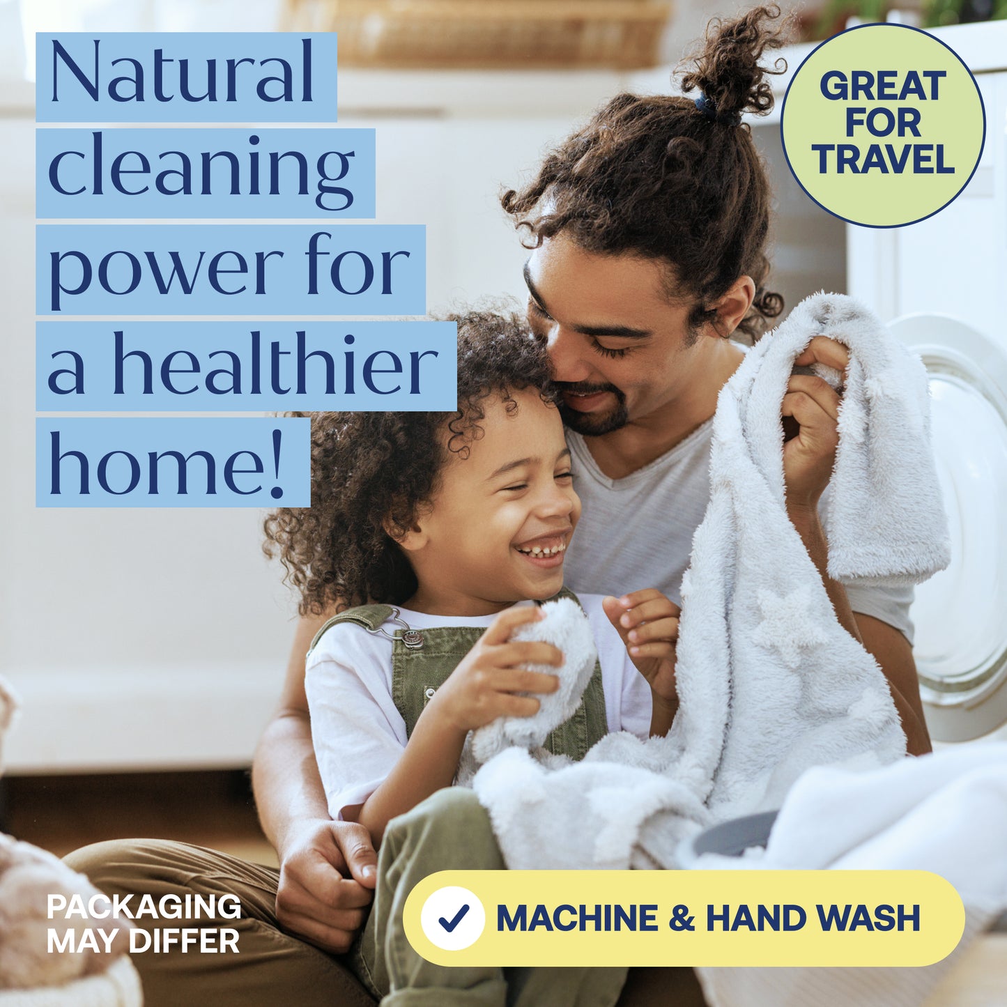 Eco-Friendly, Plastic Free and Non-Toxic Laundry Detergent Tabs - Fresh Scent from FabTab