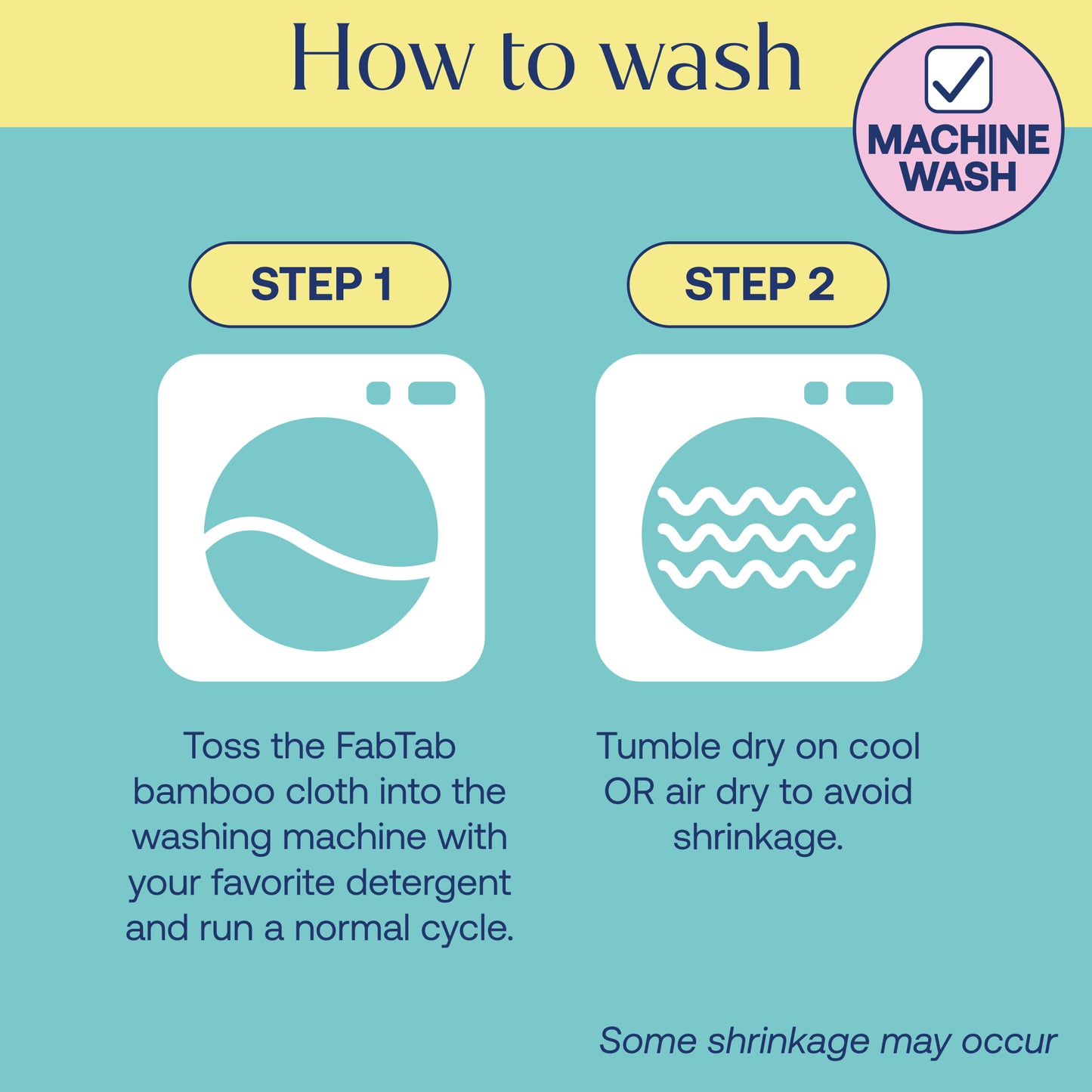 Eco-Friendly, Plastic Free and Non-Toxic Bamboo Cleaning Cloths 7 Pieces Plus Coconut Sponge from FabTab