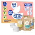 Eco-Friendly, Plastic Free and Non-Toxic Foaming Hand Soap Refill Tablets 4 Tablet Pack Variety Pack from FabTab