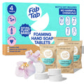 Eco-Friendly, Plastic Free and Non-Toxic Foaming Hand Soap Refill Tablets 4 Tablet Pack Boutique Hotel from FabTab