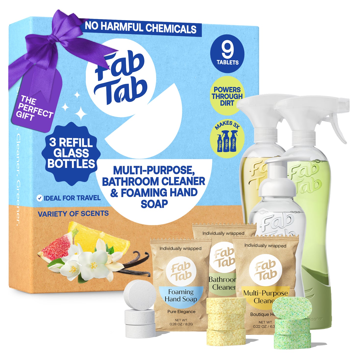 Eco-Friendly, Plastic Free and Non-Toxic Home Starter Kit from FabTab