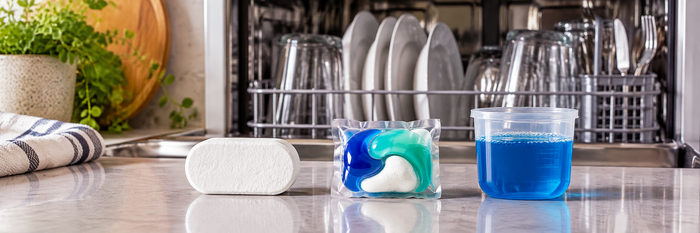 Dishwasher Tablets vs Pods vs Liquid: What’s the Difference?