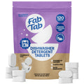 Eco-Friendly, Plastic Free and Non-Toxic Dishwasher Detergent Tablets 120 Tablets from FabTab