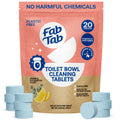 Eco-Friendly, Plastic Free and Non-Toxic Toilet Bowl Cleaning Tablets 20 Tablets from FabTab