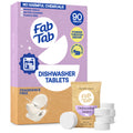 Eco-Friendly, Plastic Free and Non-Toxic Dishwashing Tablets 90 Tablets from FabTab
