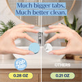 Eco-Friendly, Plastic Free and Non-Toxic Toilet Bowl Cleaner Tablets from FabTab
