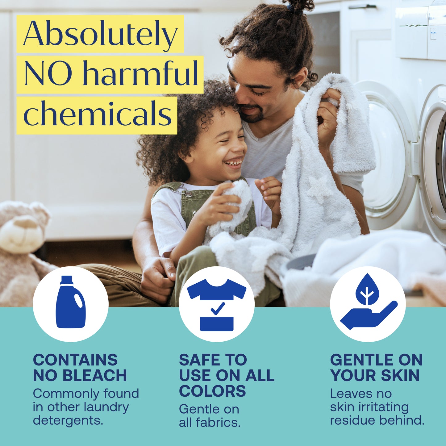 Eco-Friendly, Plastic Free and Non-Toxic Laundry Detergent Tablets | Fragrance-Free from FabTab