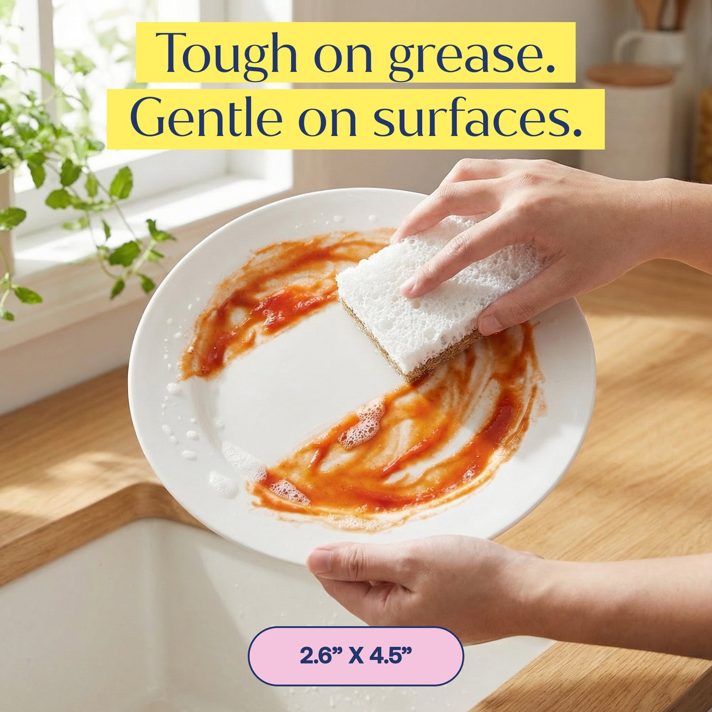 Eco-Friendly, Plastic Free and Non-Toxic Coconut Scrubbing Sponges from FabTab