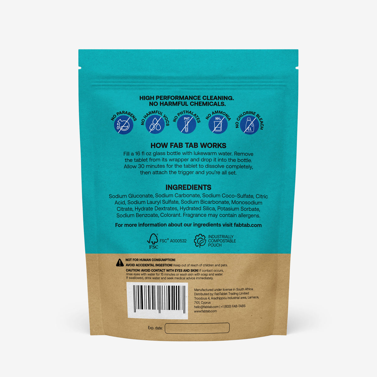 Bathroom Cleaner Refill Tablets