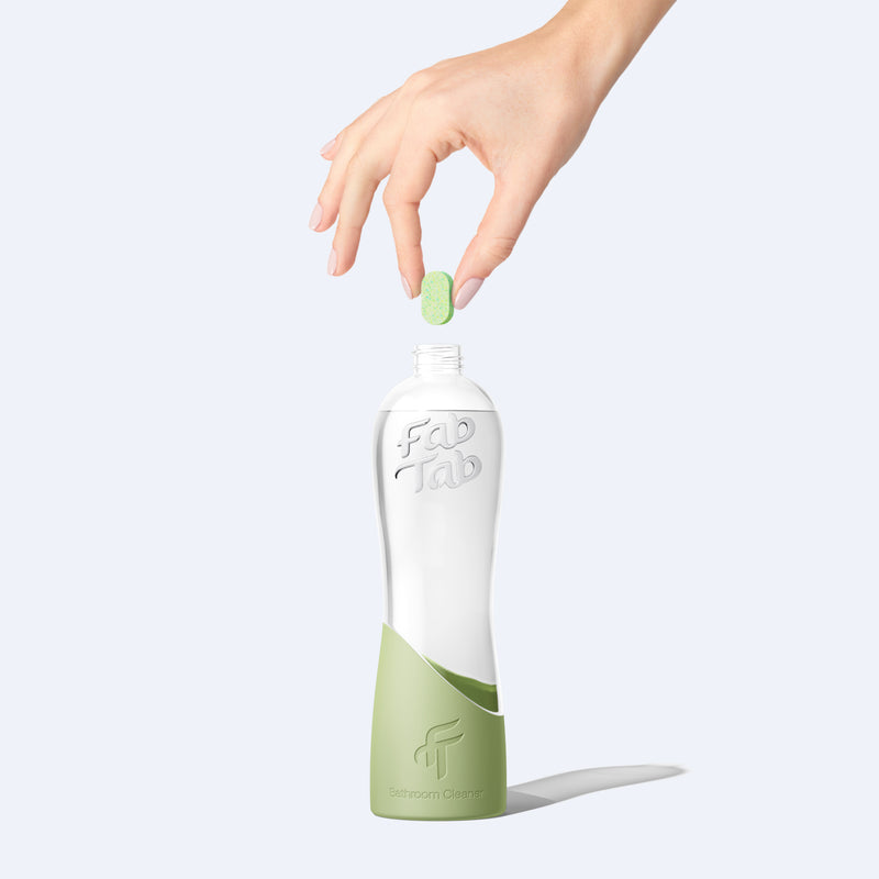 Eco-Friendly, Plastic Free and Non-Toxic Bathroom Cleaner Spray - Refill Packs from FabTab