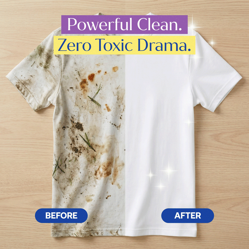 Eco-Friendly, Plastic Free and Non-Toxic Dishwasher & Laundry Detergent Bundle from FabTab