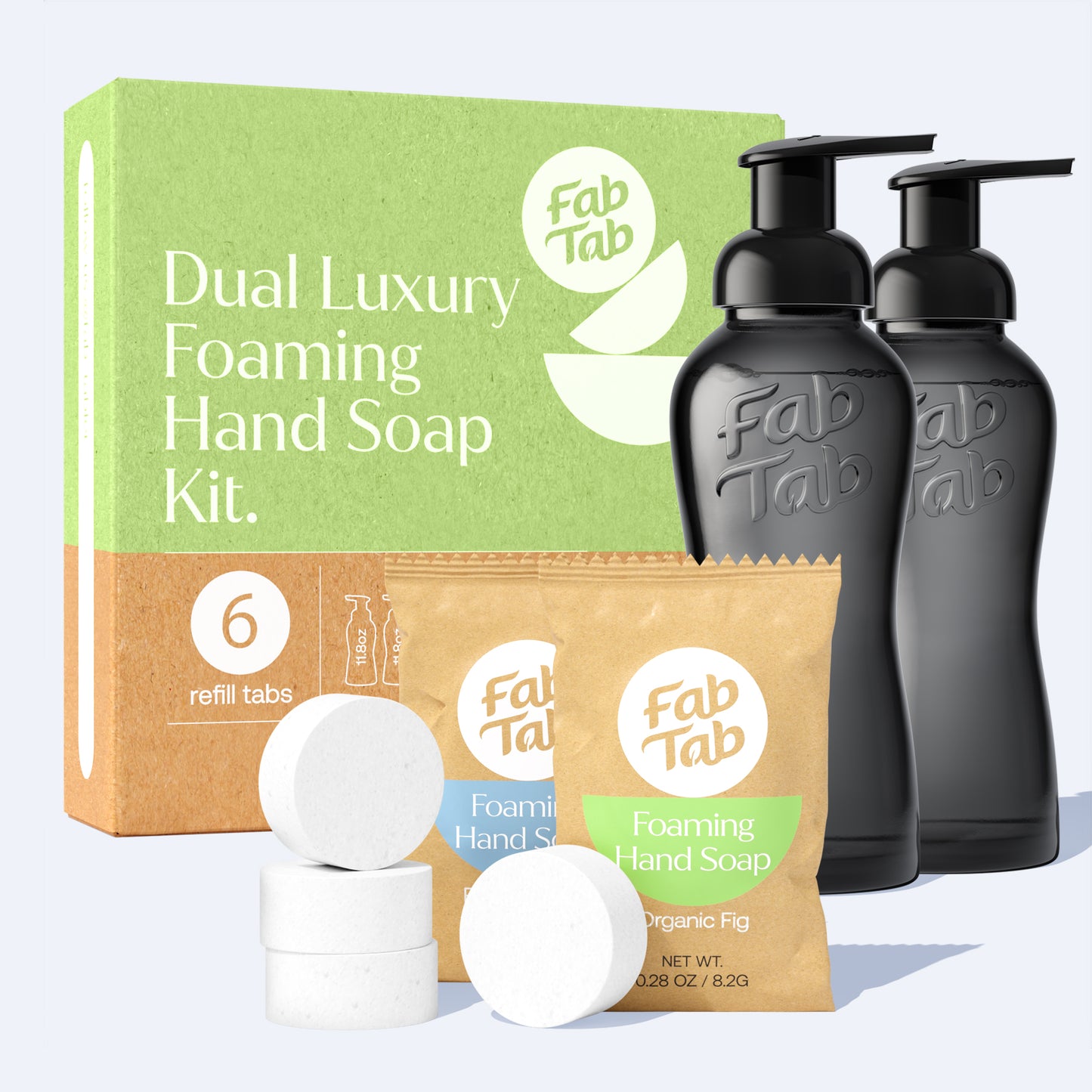 Dual Luxury Foaming Hand Soap Kit