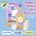 Eco-Friendly, Plastic Free and Non-Toxic Dishwashing Tablets from FabTab