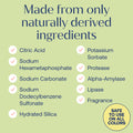 Eco-Friendly, Plastic Free and Non-Toxic Laundry Detergent Tabs - Fragrance-Free 30 Loads from FabTab