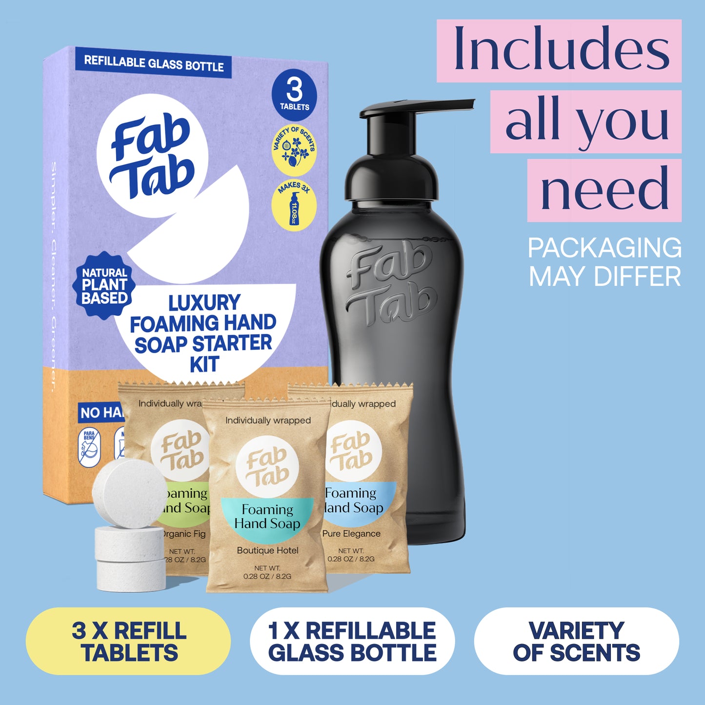 Luxury Foaming Hand Soap Kit