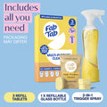 Eco-Friendly, Plastic Free and Non-Toxic Multi-Purpose Cleaner Starter Kit from FabTab