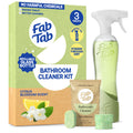 Eco-Friendly, Plastic Free and Non-Toxic Bathroom Cleaner Starter Kit from FabTab
