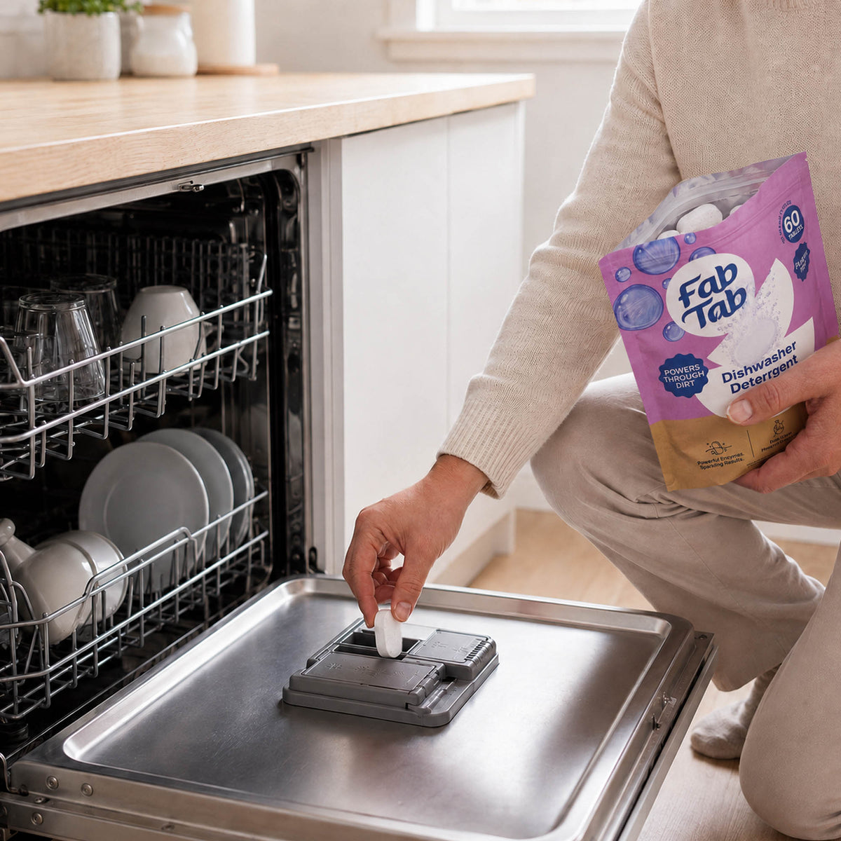 Dishwasher Detergent Tablets