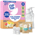Eco-Friendly, Plastic Free and Non-Toxic Dual Foaming Hand Soap Starter Kit from FabTab