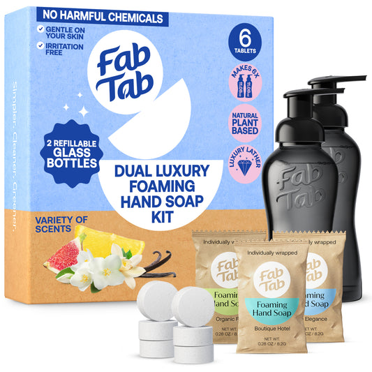 Dual Luxury Foaming Hand Soap Starter Kit