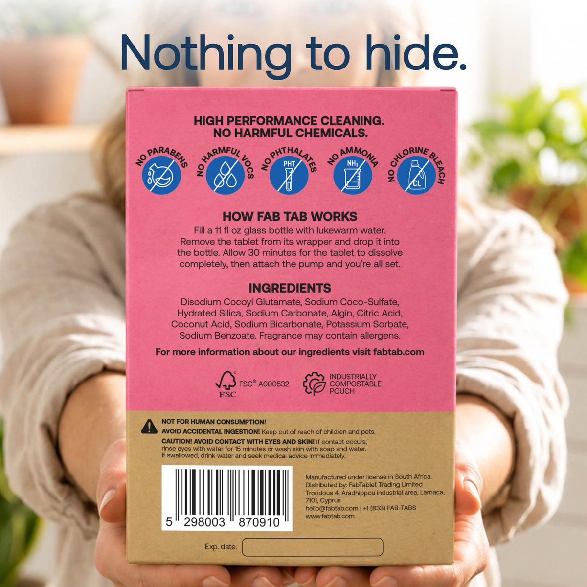 Eco-Friendly, Plastic Free and Non-Toxic Dual Foaming Hand Soap Starter Kit from FabTab