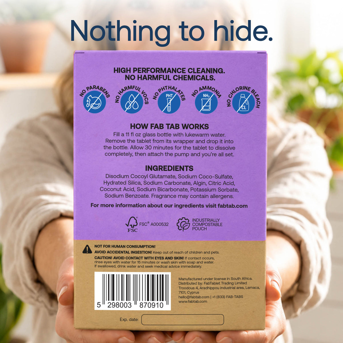 Eco-Friendly, Plastic Free and Non-Toxic Luxury Foaming Hand Soap Starter Kit from FabTab