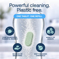 Eco-Friendly, Plastic Free and Non-Toxic Multi-Purpose & Bathroom Cleaner Starter Kit from FabTab