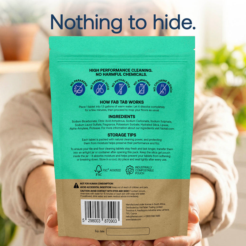 Tile and Floor Cleaning Tablets