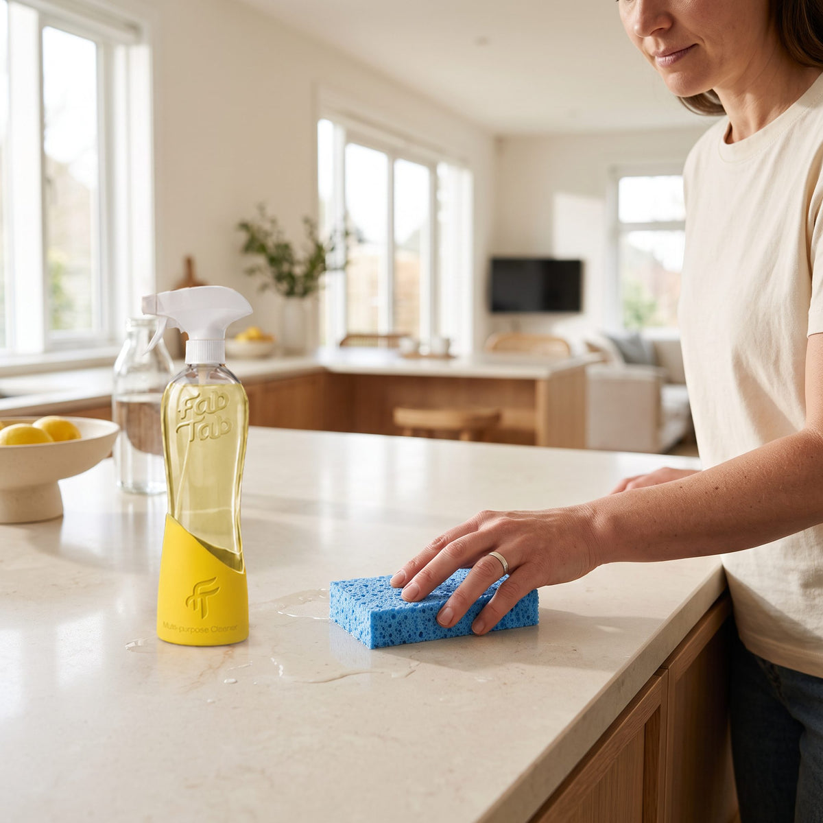 Eco-Friendly, Plastic Free and Non-Toxic Compressed Pop-Up Sponges from FabTab