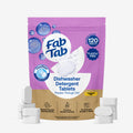 Eco-Friendly, Plastic Free and Non-Toxic Dishwasher Detergent Tablets 120 Tablets from FabTab